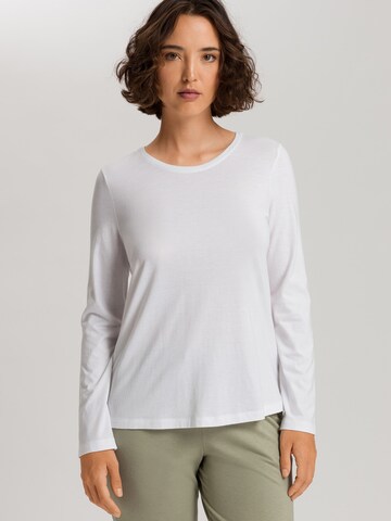 Hanro Shirt ' Sleep & Lounge ' in White: front