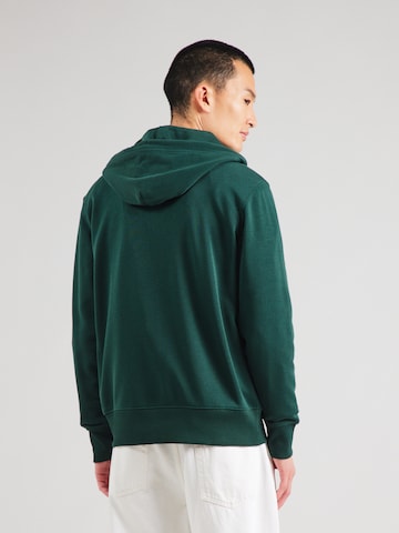 GANT Sweatvest in Groen