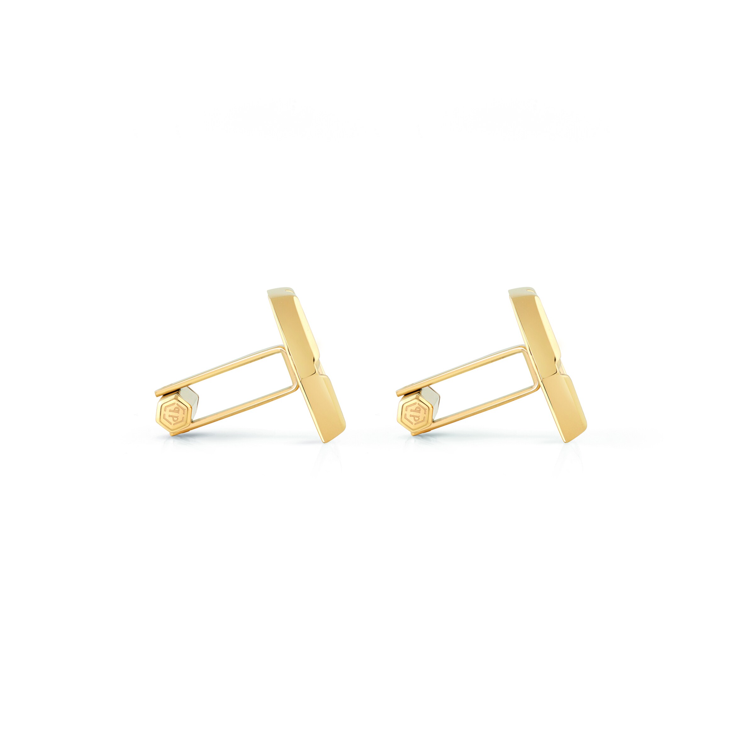 Philipp Plein Jewellery Cufflinks in Gold
