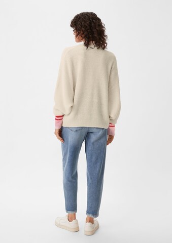 comma casual identity Knit cardigan in Beige