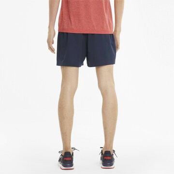 PUMA Regular Sportshorts in Blau