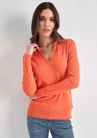 HECHTER PARIS Pullover in Orange: predná strana