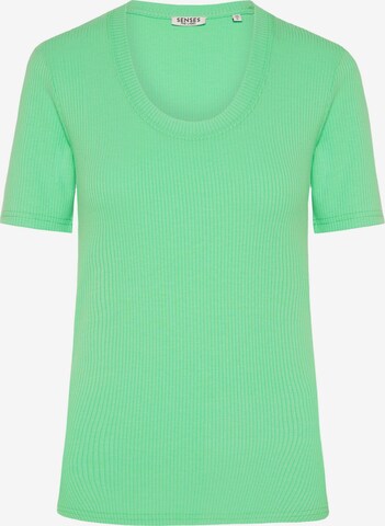 SENSES.THE LABEL Shirt in Green: front