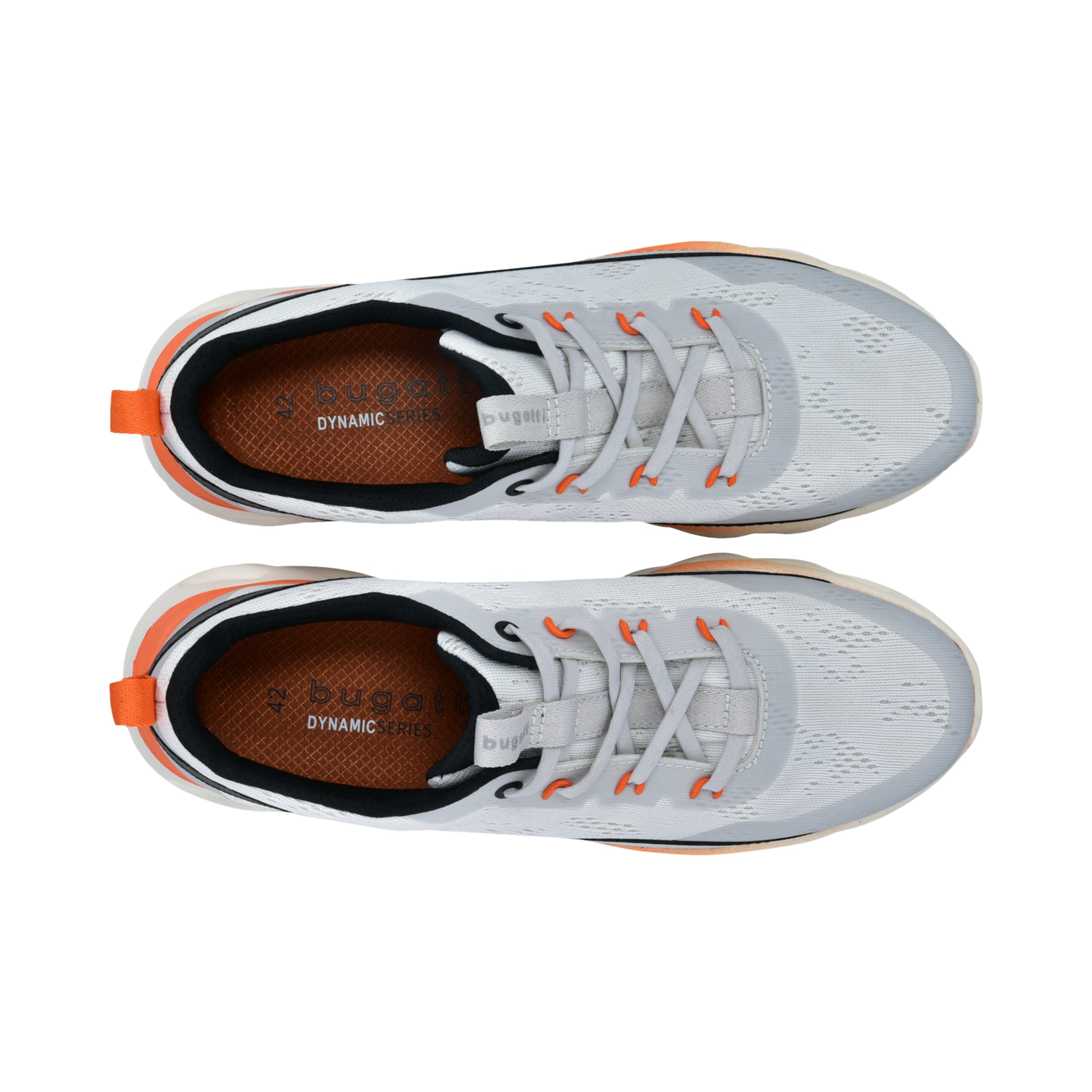 Baskets basses bugatti en blanc