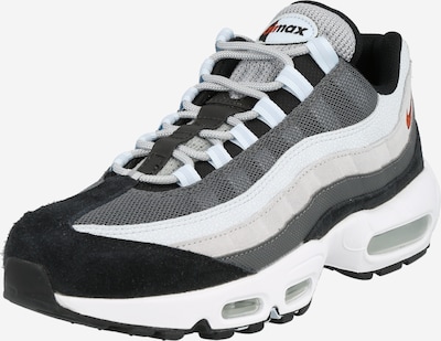 Sneaker bassa 'Air Max 95' Nike Sportswear di colore blu pastello / grigio / grigio chiaro / nero, Visualizzazione prodotti
