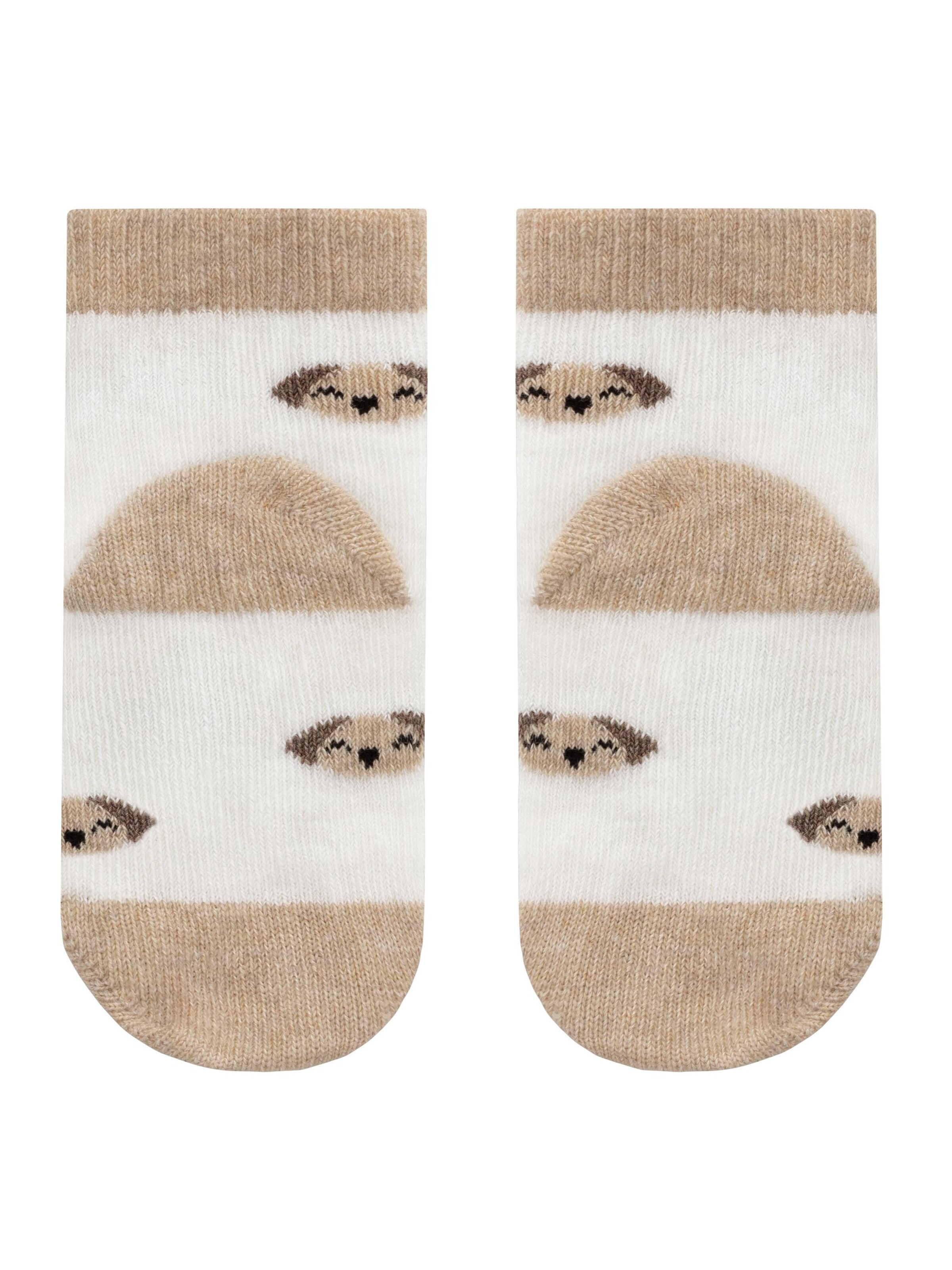 Chaussettes normani en beige