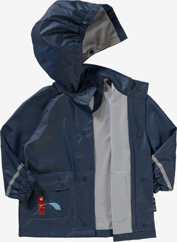 PLAYSHOES Regenjacke 'Feuerwehr' in Blau