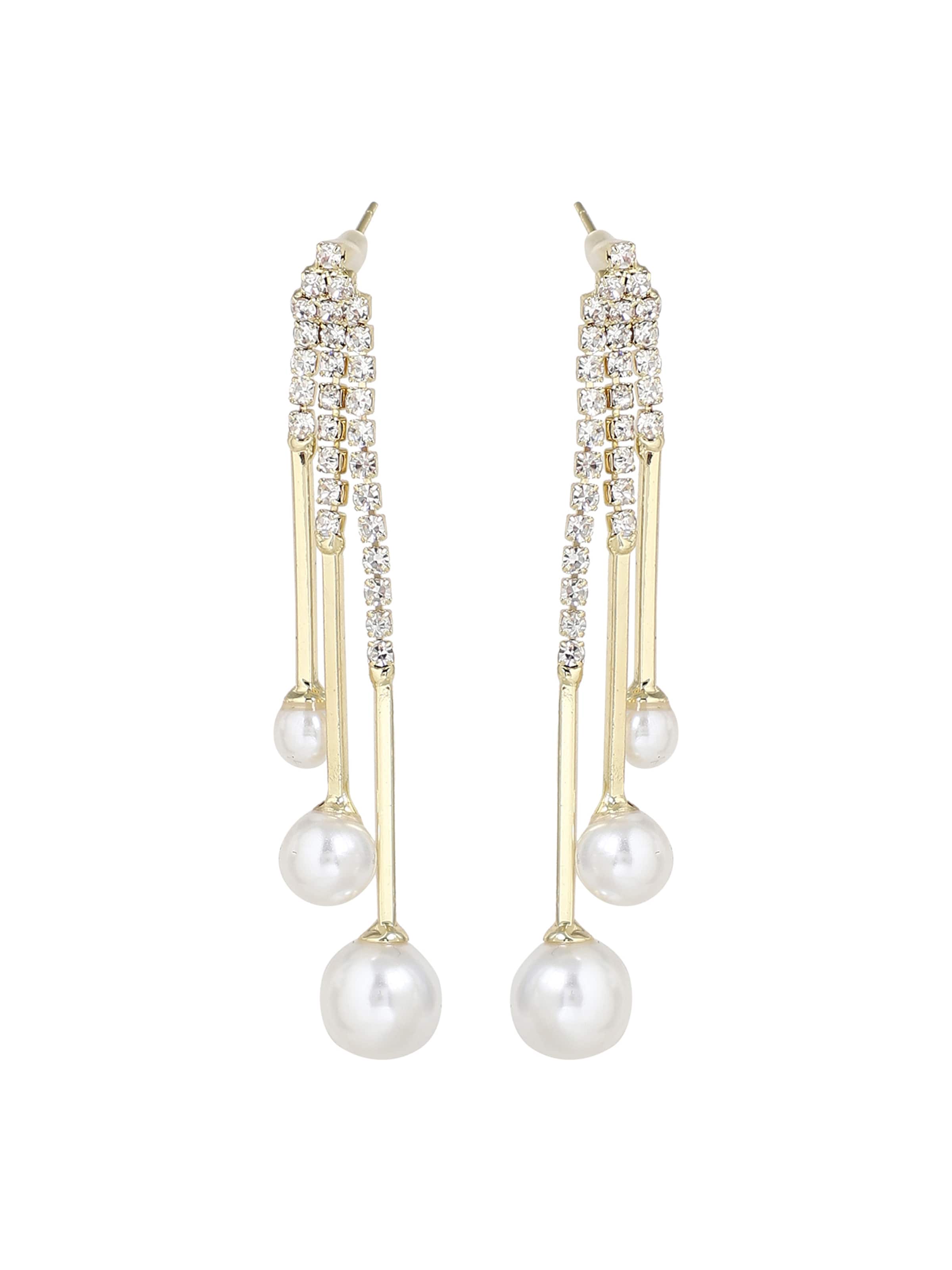 Cercei ' Brook ' de la SOHI pe auriu: față