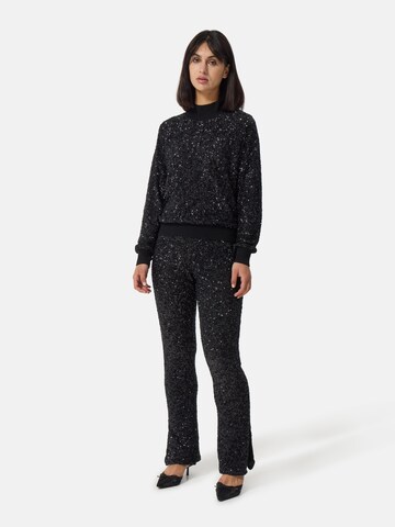 CASH-MERE.CH Regular Broek in Zwart