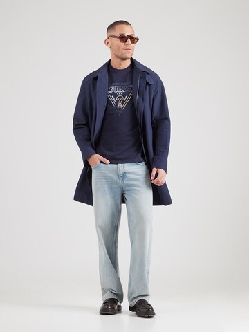 T-Shirt GUESS en bleu