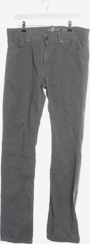 7 for all mankind Pants in 33 in Grey: front