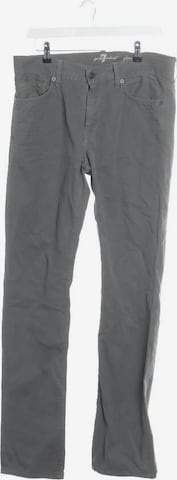 7 for all mankind Hose 33 in Grau: predná strana