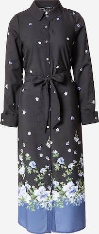 Robe-chemise Dorothy Perkins en noir : devant