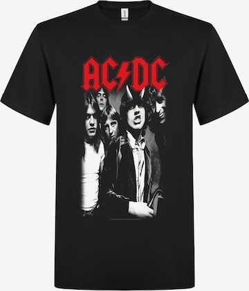 T-Shirt 'Highway To Hell' AC/DC en noir : devant