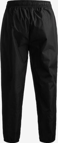 NEW ERA Tapered Workout Pants 'AOP Panel' in Black