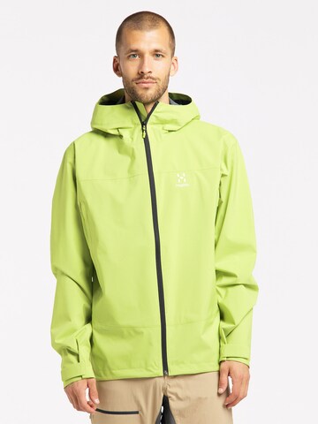 Haglöfs Outdoor jacket 'Spate' in Green: front