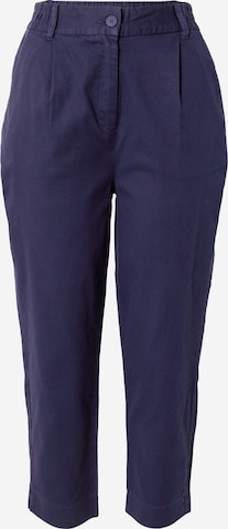 regular Pantaloni con pieghe di UNITED COLORS OF BENETTON in blu: frontale