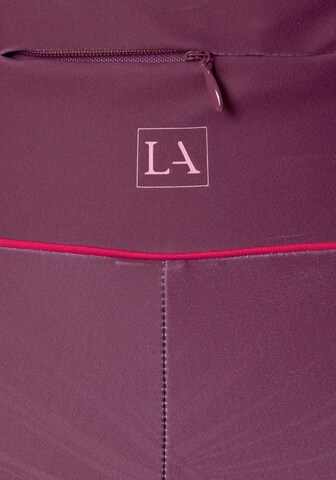 LASCANA ACTIVE Slim fit Sports trousers in Purple