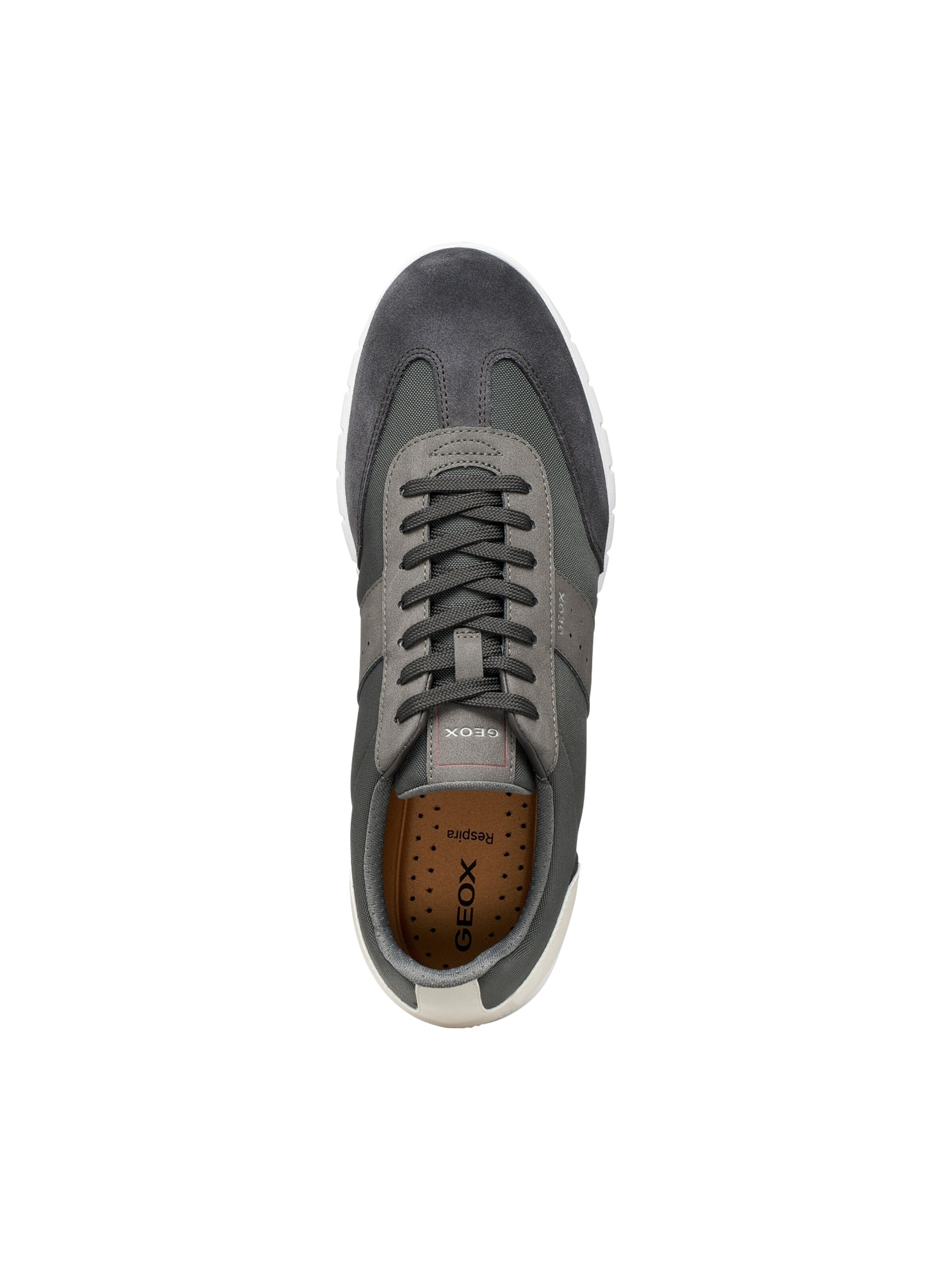 GEOX Sportlicher Schnürschuh 'Flextride Zero Low-Top-Sneaker mit Schnürung'‌‌‌ in Grau