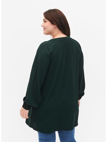 Zizzi Shirt 'XFIKKA' in Groen