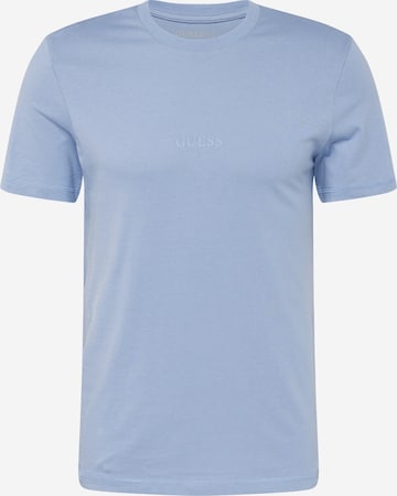 GUESS T-shirt 'Aidy' i blå: framsida