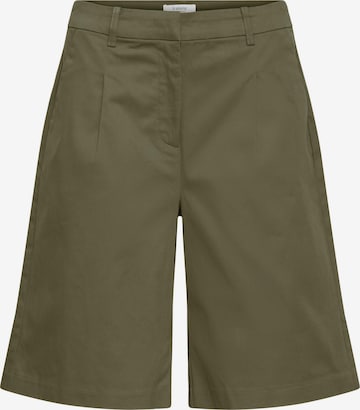 Regular Pantalon 'DAYS' b.young en vert : devant