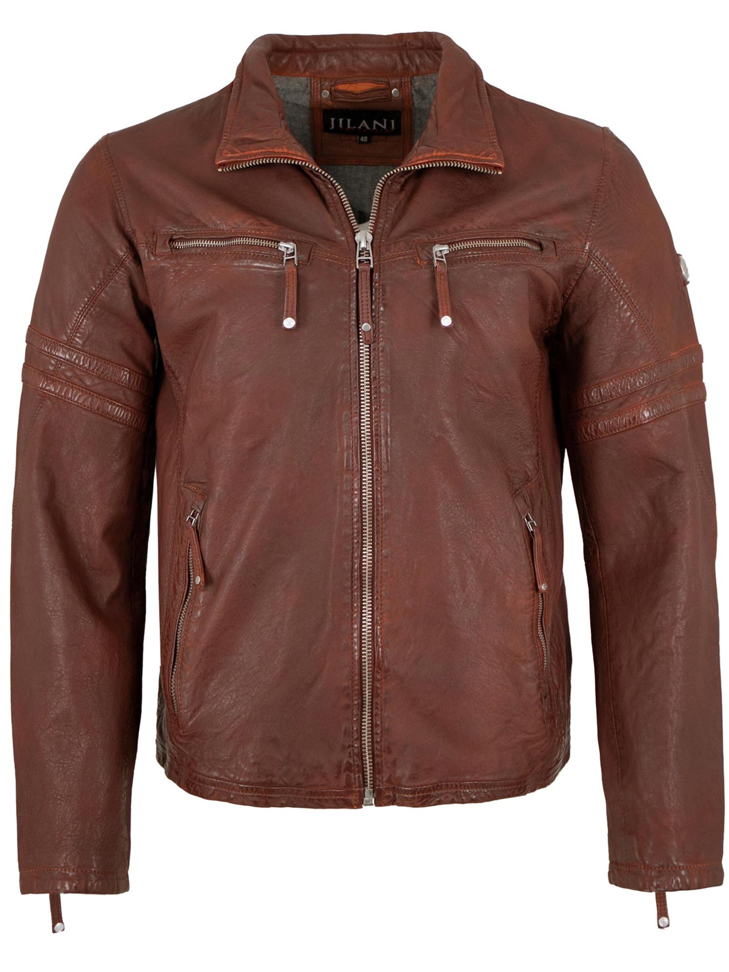 Jilani Between-Season Jacket 'Tokio' in Red: front