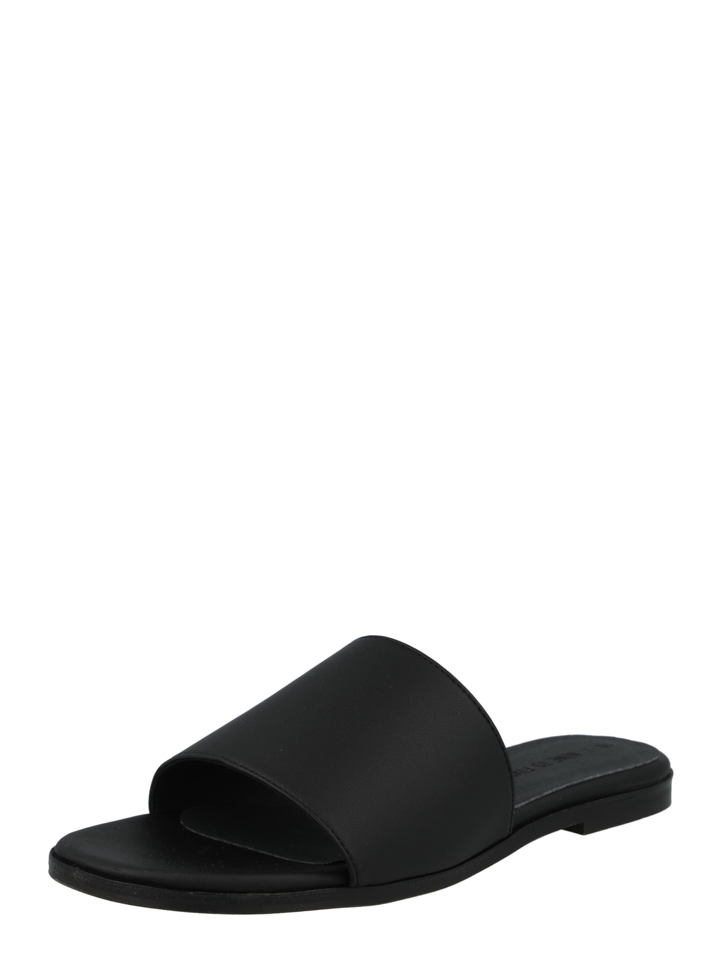 NINE TO FIVE - Sapato aberto em preto: frente