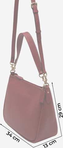 Sac bandoulière 'Cary' COACH en rouge