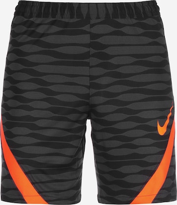 NIKE Regular Workout Pants in Black: front