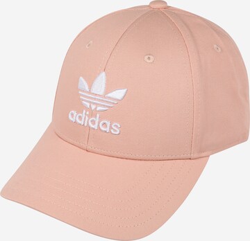 Cappello da baseball di ADIDAS ORIGINALS in rosa: frontale
