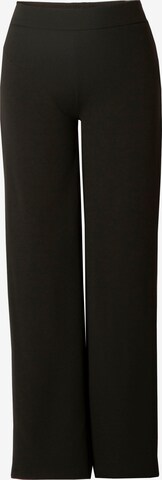 BASE LEVEL Regular Pants in Black: front