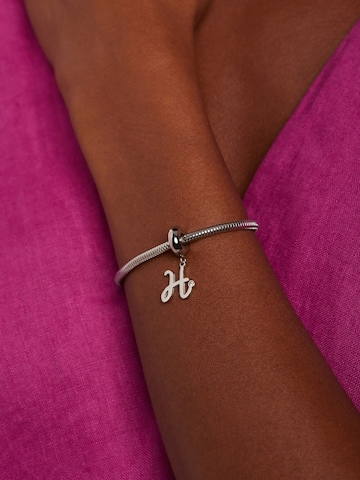 Pendentif 'Basic' Lucardi en argent : devant