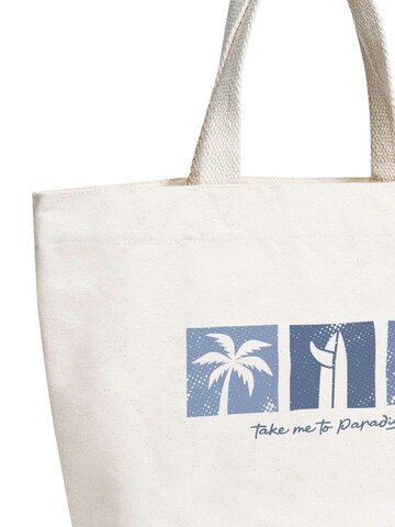 Neverless Beach Bag 'Paradise' in Beige