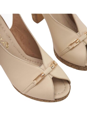 Limoya Slingback Pumps 'Bernis' in Beige