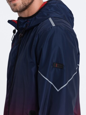 Veste mi-saison 'OM-JANP-0105' Ombre en bleu