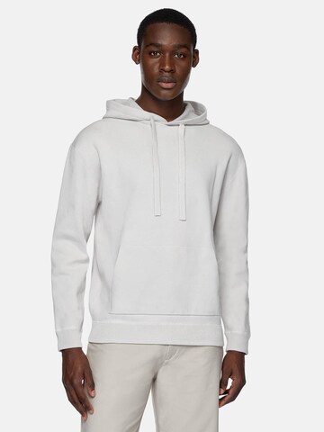 Boggi Milano Sweatshirt 'B Tech' in Grey: front