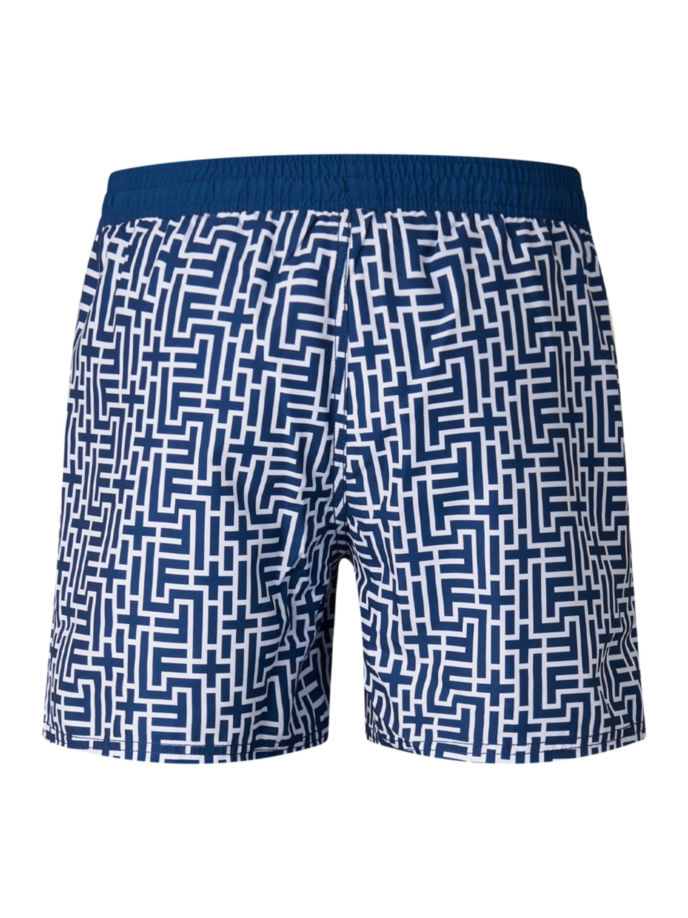 Bogner Fire + Ice Badeshorts 'Nelson' in Blau