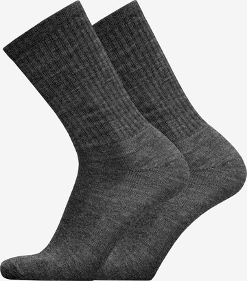 UphillSport Socken 'MERINO SPORT' in Grau: predná strana