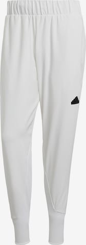 ADIDAS SPORTSWEAR Конический (Tapered) Спортивные штаны 'Z.N.E.' в Белый: спереди