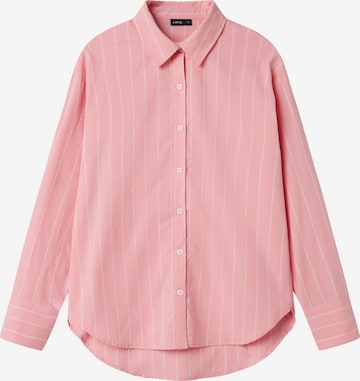 LMTD Comfort Fit Bluse in Pink: Vorderseite