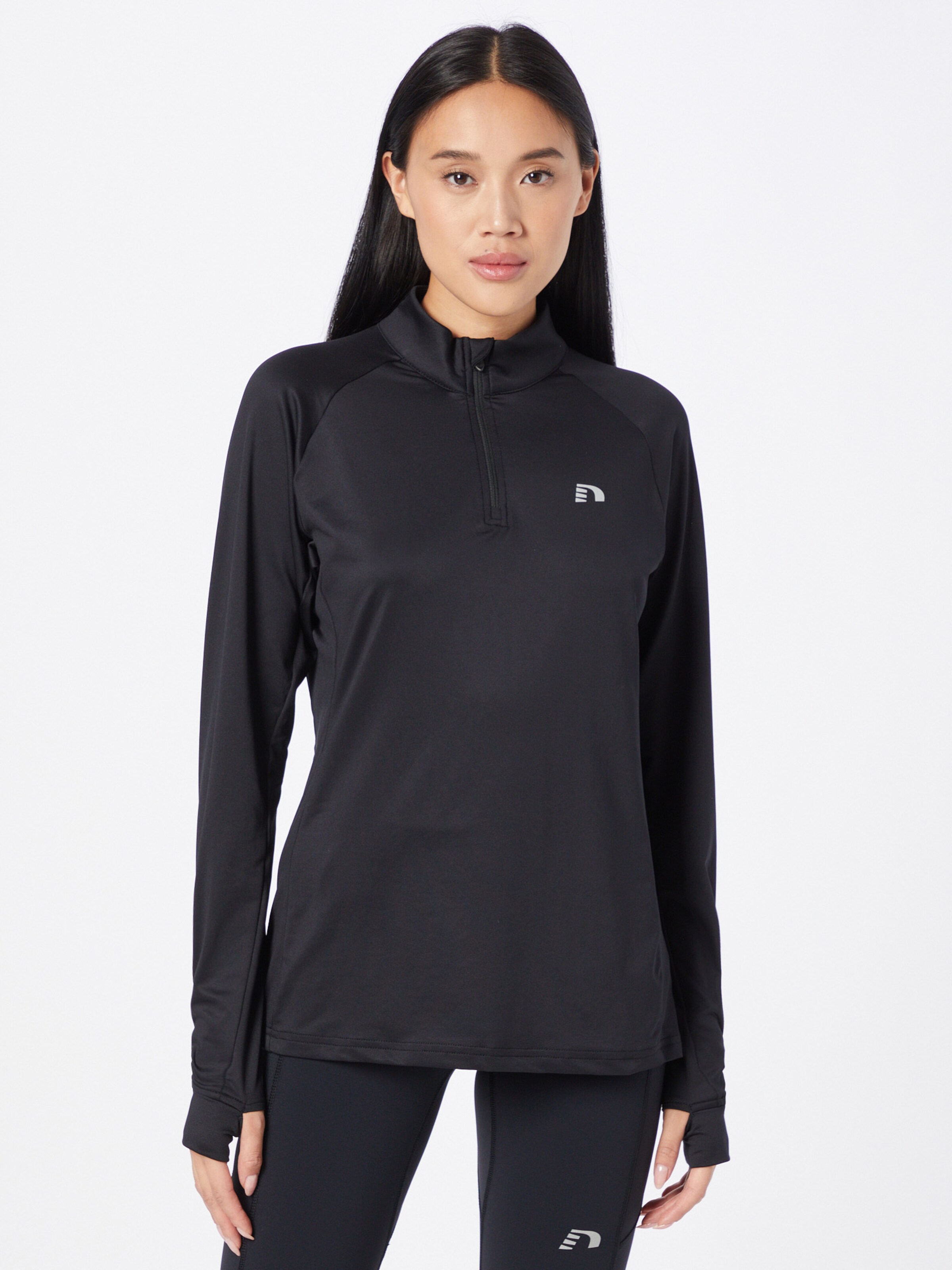 Frauen Sweat Newline Sportsweatshirt in Schwarz - PX52454