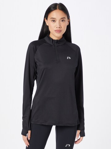 Newline Funktionsbluse i sort: forside