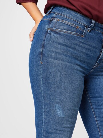 Slimfit Jeans de la Esprit Curves pe albastru