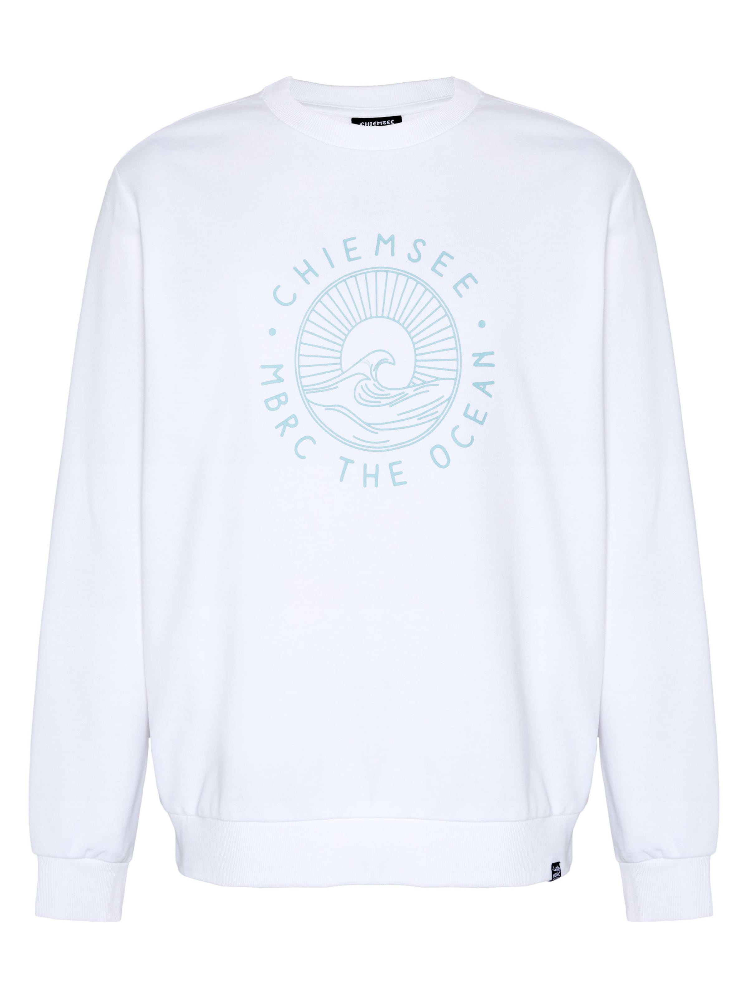 CHIEMSEE Sweatshirt in White: front