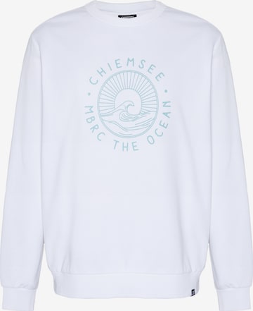 CHIEMSEE Sweatshirt in Weiß: Vorderseite