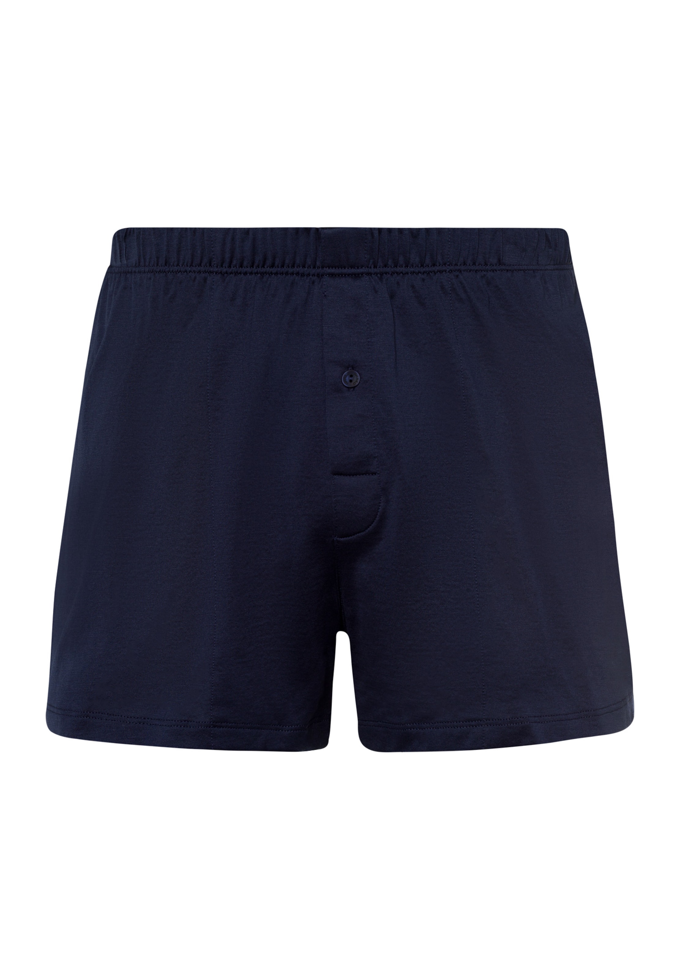 Hanro - Boxers 'Cotton Sporty' em azul: frente
