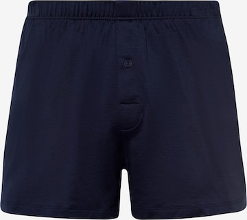 Hanro Boxer shorts 'Cotton Sporty' in Blue: front