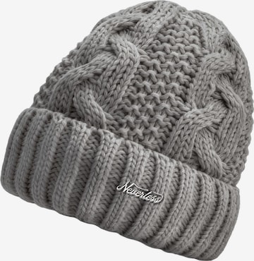 Neverless Beanie 'Model 36937' in Grey: front