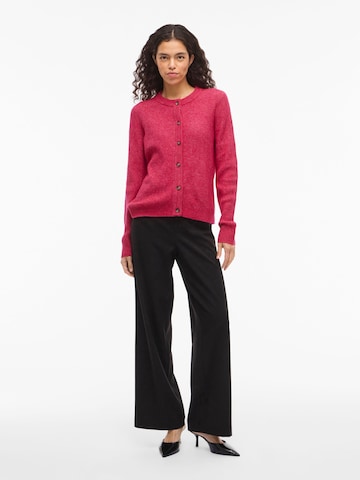 VILA Strickjacke 'VIVIOLI' in Pink